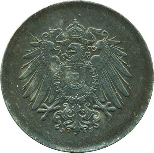 Реверс монеты - 10 пфеннигов 1917 года J "Тип 1916-1922" - цена  монеты - Германия, Германская Империя