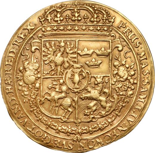 Реверс монеты - Донатив 6 дукатов без года (1632-1648) - цена золотой монеты - Польша, Владислав IV