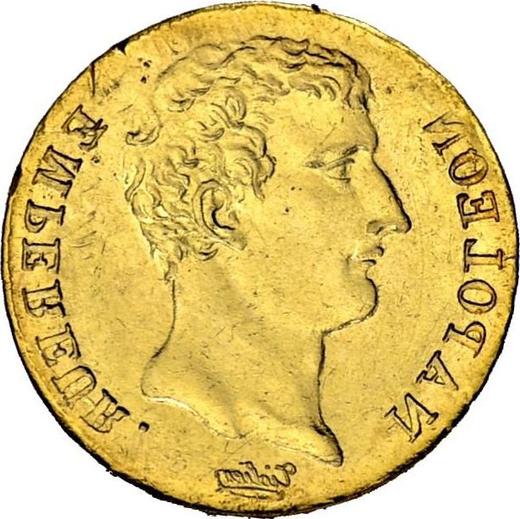 Rewers monety - 20 franków AN 12 (1803-1804) A "EMPEREUR" Paryż Incuse - cena złotej monety - Francja, Napoleon I