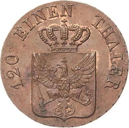 Obverse 3 Pfennig 1842 A -  Coin Value - Prussia, Frederick William IV
