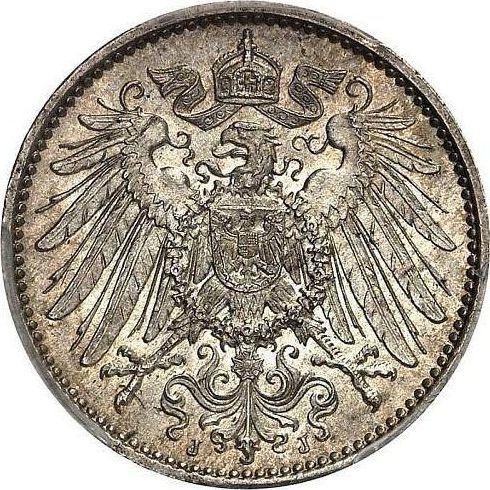 Rewers monety - 1 marka 1899 J "Typ 1891-1916" - cena srebrnej monety - Niemcy, Cesarstwo Niemieckie