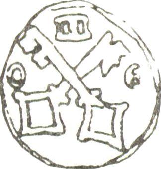Реверс монеты - Тернарий 1606 года - цена серебряной монеты - Польша, Сигизмунд III Ваза