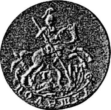 Obverse Pattern Polushka (1/4 Kopek) 1787 ТМ -  Coin Value - Russia, Catherine II