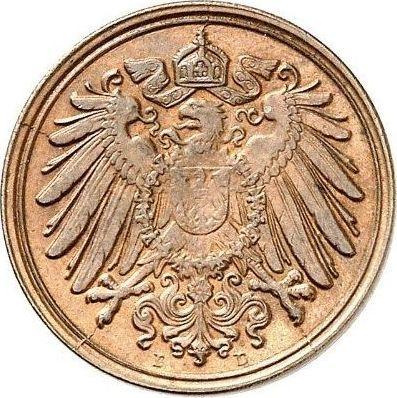 Reverse 1 Pfennig 1892 D "Type 1890-1916" -  Coin Value - Germany, German Empire