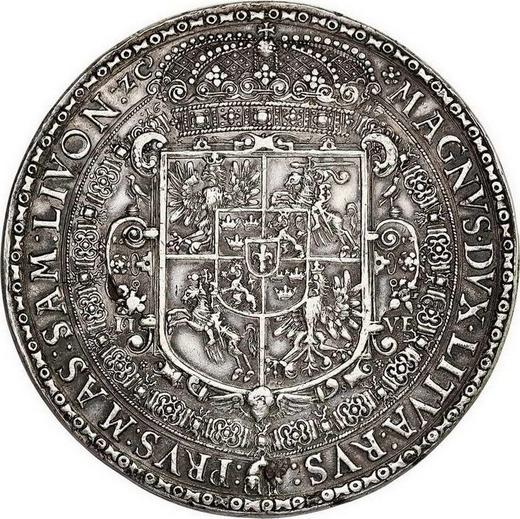 Rewers monety - Dwutalar 1617 II VE - cena srebrnej monety - Polska, Zygmunt III