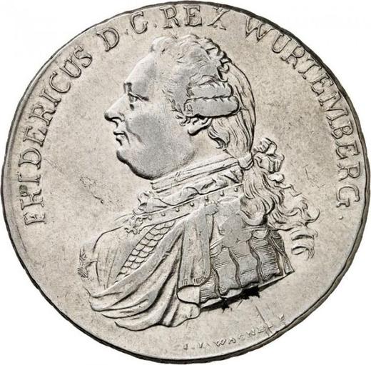 Awers monety - Talar 1806 - cena srebrnej monety - Wirtembergia, Fryderyk I