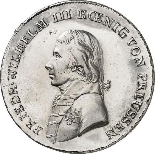 Аверс монеты - Талер 1808 года G - цена серебряной монеты - Пруссия, Фридрих Вильгельм III