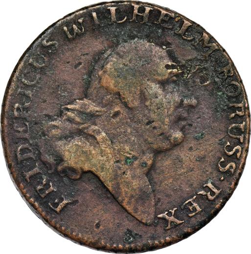 Аверс монеты - 3 гроша 1797 года A "Южная Пруссия" - цена  монеты - Польша, Прусское правление