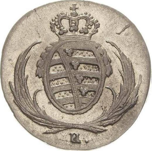 Аверс монеты - 8 пфеннигов 1808 года H - цена серебряной монеты - Саксония-Альбертина, Фридрих Август I