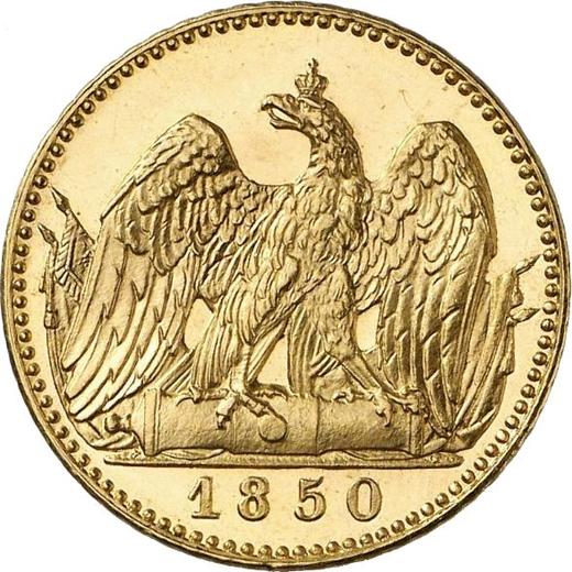 Rewers monety - Friedrichs d'or 1850 A - cena złotej monety - Prusy, Fryderyk Wilhelm IV