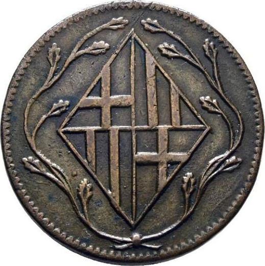 Аверс монеты - 4 куарто 1811 года - цена  монеты - Испания, Жозеф Бонапарт