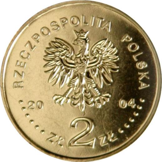 Anverso 2 eslotis 2004 MW AN "15 aniversario del Senado" - valor de la moneda  - Polonia, República moderna