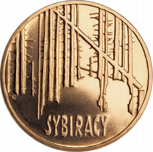 Reverso 2 eslotis 2008 MW ET "Polacos exiliados a Siberia" - valor de la moneda  - Polonia, República moderna