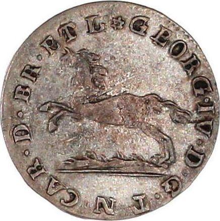 Awers monety - 6 fenigów 1823 CvC - cena srebrnej monety - Brunszwik-Wolfenbüttel, Karol II