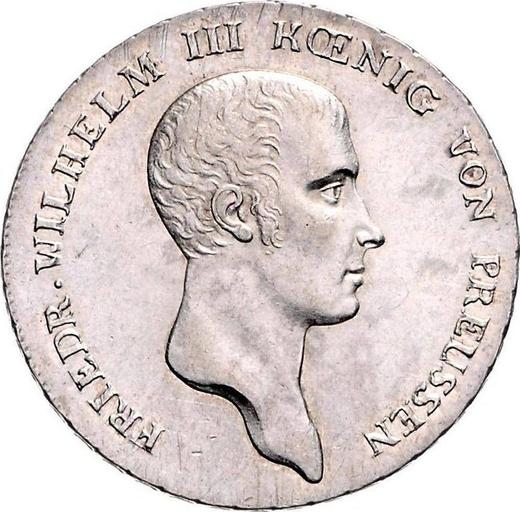 Аверс монеты - Талер 1812 года A - цена серебряной монеты - Пруссия, Фридрих Вильгельм III