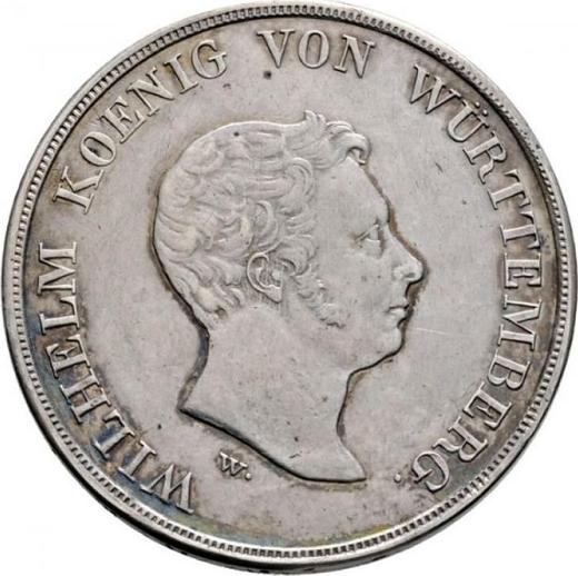 Avers Taler 1829 W - Silbermünze Wert - Württemberg, Wilhelm I