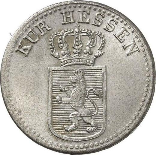 Awers monety - 6 krajcarów 1828 - cena srebrnej monety - Hesja-Kassel, Wilhelm II