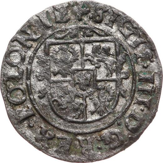 Реверс монеты - Шеляг 1625 года - цена серебряной монеты - Польша, Сигизмунд III Ваза
