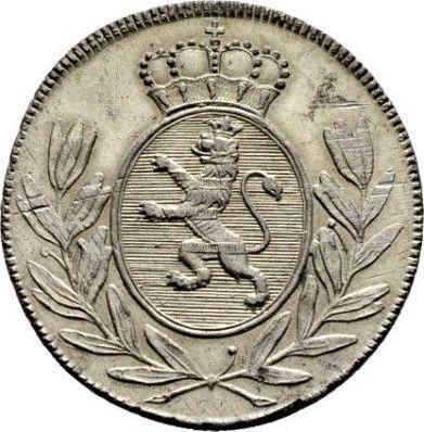 Аверс монеты - 1/6 талера 1807 года F - цена серебряной монеты - Гессен-Кассель, Вильгельм I