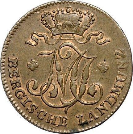 Obverse 1/2 Stuber 1804 R -  Coin Value - Berg, Maximilian Joseph