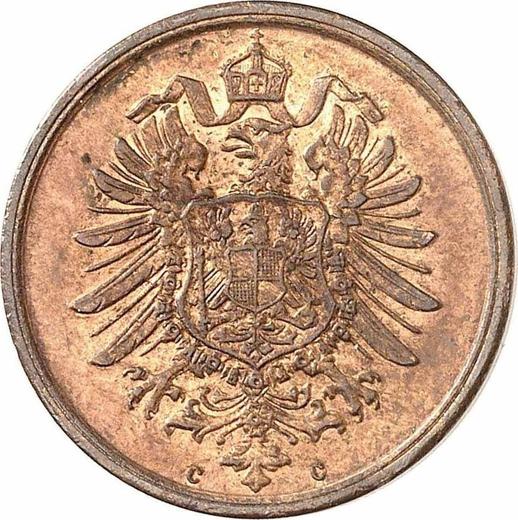 Reverso 2 Pfennige 1874 C "Tipo 1873-1877" - valor de la moneda  - Alemania, Imperio alemán