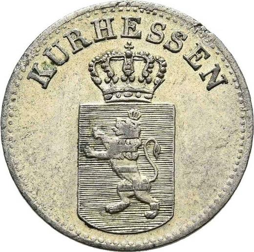 Awers monety - 6 krajcarów 1834 - cena srebrnej monety - Hesja-Kassel, Wilhelm II