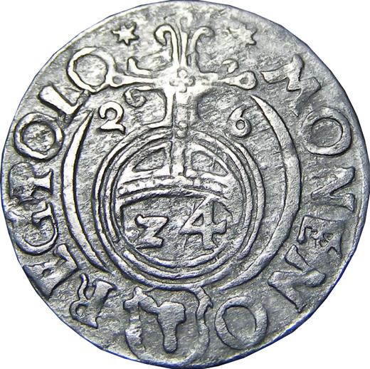 Anverso Poltorak 1626 "Casa de moneda de Bydgoszcz" - valor de la moneda de plata - Polonia, Segismundo III
