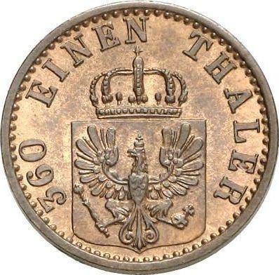 Anverso 1 Pfennig 1868 C - valor de la moneda  - Prusia, Guillermo I