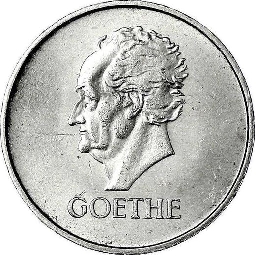 Reverso 3 Reichsmarks 1932 D "Goethe" - valor de la moneda de plata - Alemania, República de Weimar