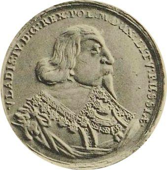 Аверс монеты - Полталера без года (1633-1648) II - цена серебряной монеты - Польша, Владислав IV