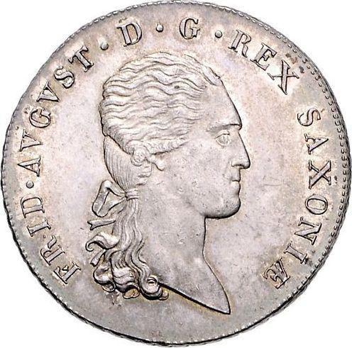 Anverso Tálero 1816 I.G.S. "Tipo 1806-1817" - valor de la moneda de plata - Sajonia, Federico Augusto I