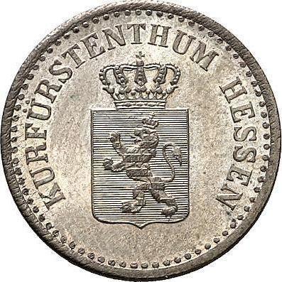 Avers Silbergroschen 1864 - Silbermünze Wert - Hessen-Kassel, Friedrich Wilhelm I