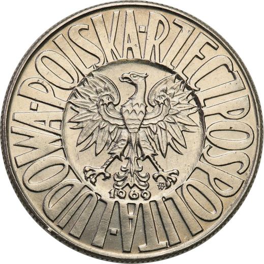 Anverso Pruebas 10 eslotis 1969 MW "30 aniversario de la República Popular de Polonia" Níquel - valor de la moneda  - Polonia, República Popular