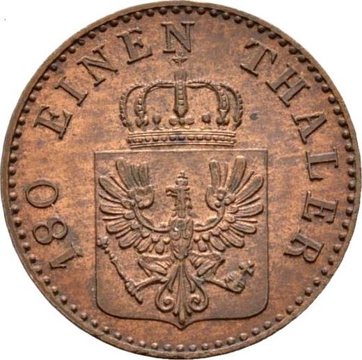 Obverse 2 Pfennig 1857 A -  Coin Value - Prussia, Frederick William IV