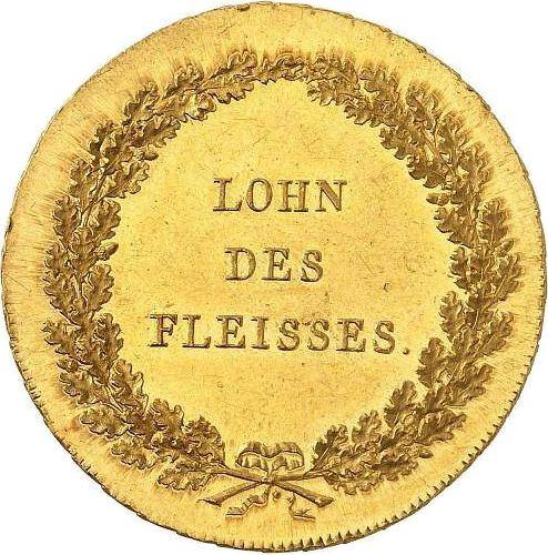 Rewers monety - 5 dukatów bez daty (1808-1837) Złoto - cena złotej monety - Bawaria, Maksymilian I
