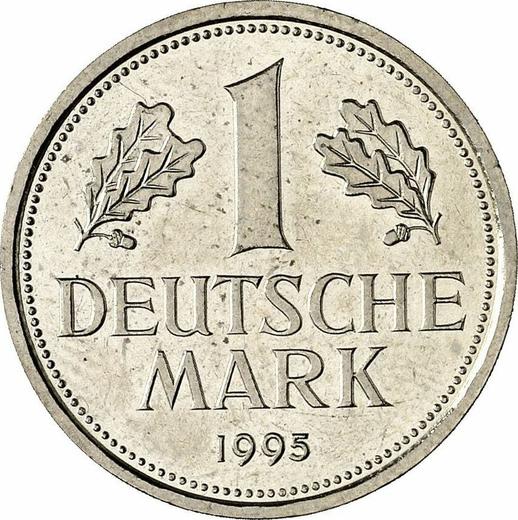 Аверс монеты - 1 марка 1995 года D - цена  монеты - Германия, ФРГ