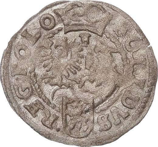 Реверс монеты - Шеляг 1616 года F "Всховский монетный двор" - цена серебряной монеты - Польша, Сигизмунд III Ваза
