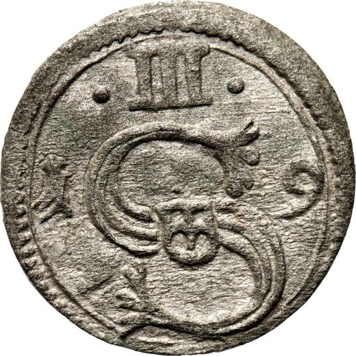 Anverso Ternar (Trzeciak) 1619 - valor de la moneda de plata - Polonia, Segismundo III