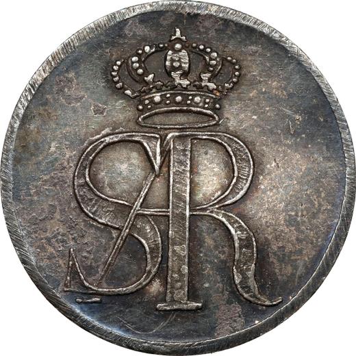 Obverse Pattern 2 Grosze (1/2 Zlote) 1771 "Monogram in block letters" Silver - Silver Coin Value - Poland, Stanislaus II Augustus
