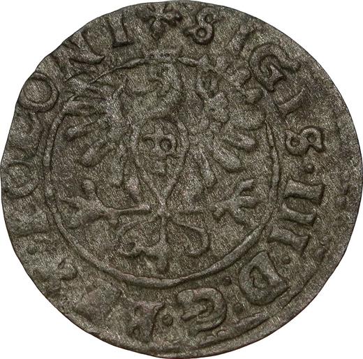 Rewers monety - Szeląg 1625 "Orzeł" - cena srebrnej monety - Polska, Zygmunt III