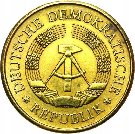 Реверс монеты - 20 пфеннигов 1989 года A - цена  монеты - Германия, ГДР