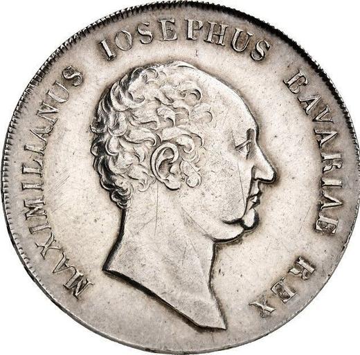 Anverso Tálero 1817 "Tipo 1809-1825" - valor de la moneda de plata - Baviera, Maximilian I