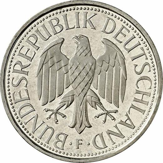 Reverse 1 Mark 1995 F -  Coin Value - Germany, FRG