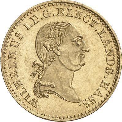 Awers monety - 5 talarów 1814 - cena złotej monety - Hesja-Kassel, Wilhelm I