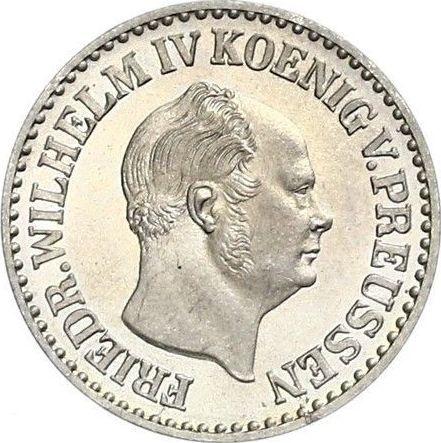 Anverso 1 Silber Groschen 1856 A - valor de la moneda de plata - Prusia, Federico Guillermo IV