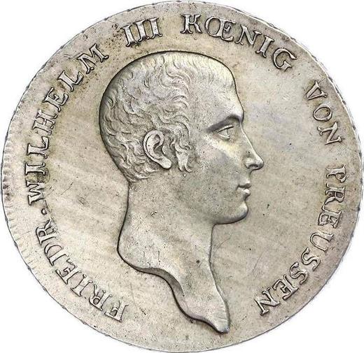 Аверс монеты - Талер 1810 года A - цена серебряной монеты - Пруссия, Фридрих Вильгельм III