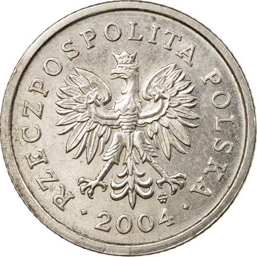 Awers monety - 20 groszy 2004 MW - cena  monety - Polska, III RP po denominacji