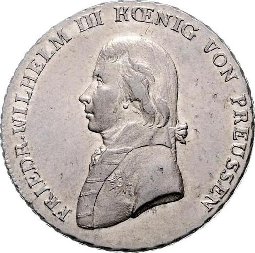 Obverse Thaler 1809 A "Type 1800-1809" - Silver Coin Value - Prussia, Frederick William III