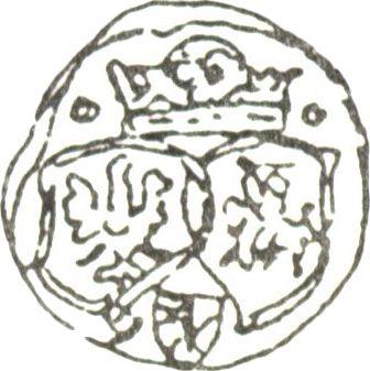 Awers monety - Trzeciak (ternar) 1610 - cena srebrnej monety - Polska, Zygmunt III