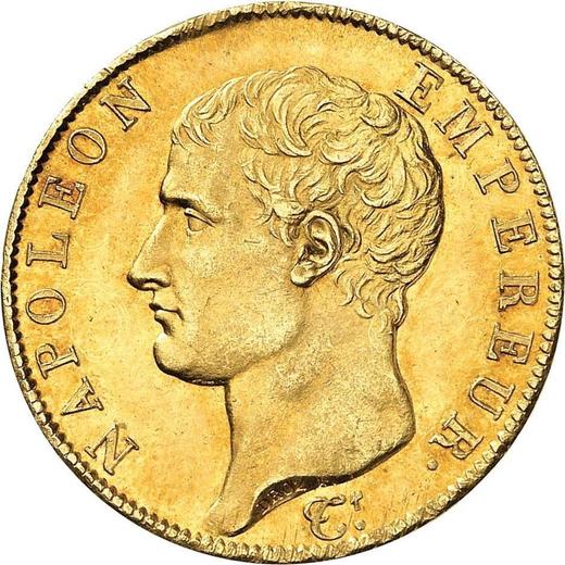 Obverse 40 Francs AN 13 (1804-1805) A Paris - France, Napoleon I